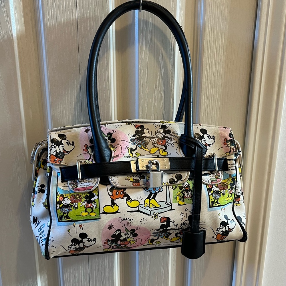 2004 Disney World Minnie & Mickey Mouse Purse